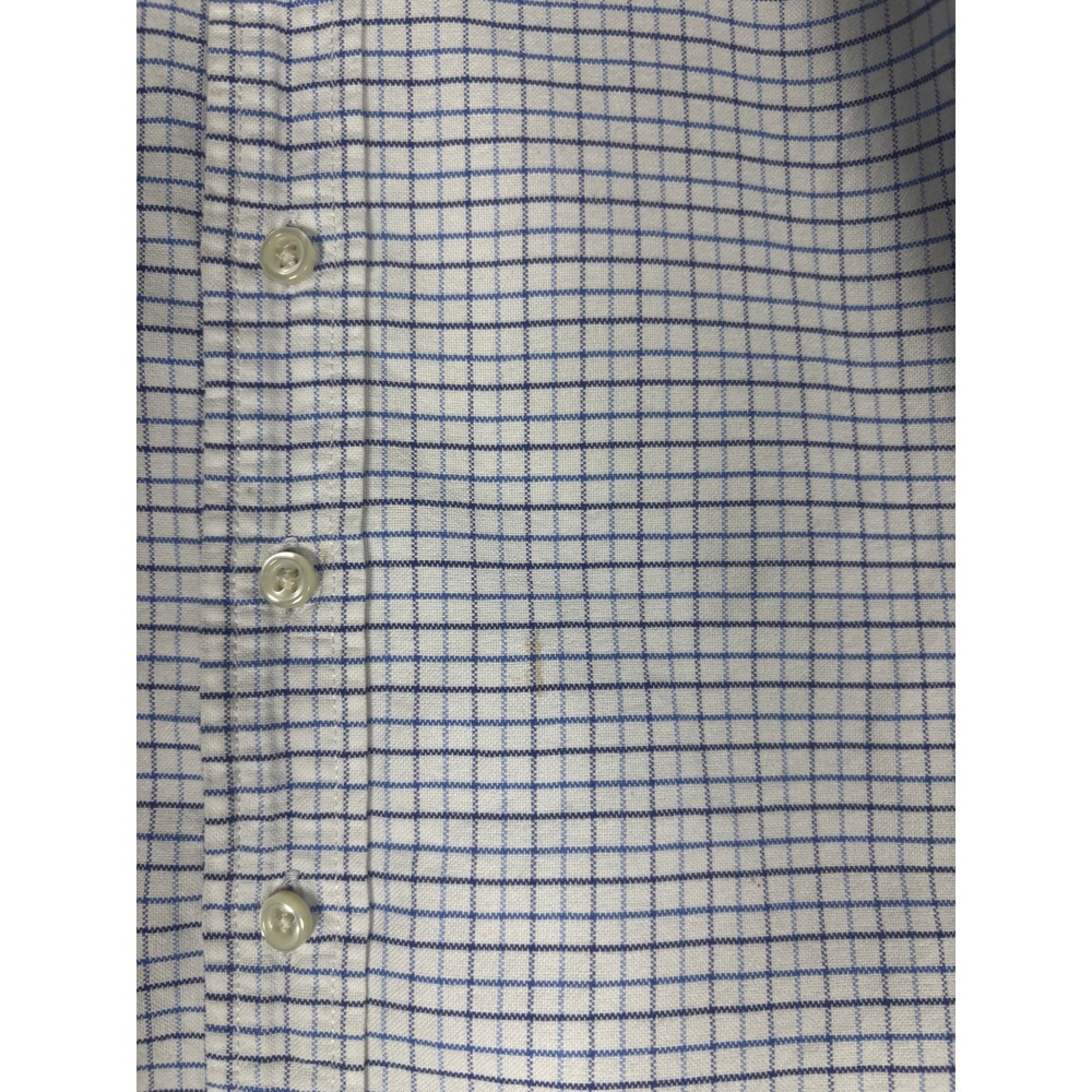 Ralph Lauren Boys Blue White Button Down Shirt Size 8 Cotton - Picture 5 of 8